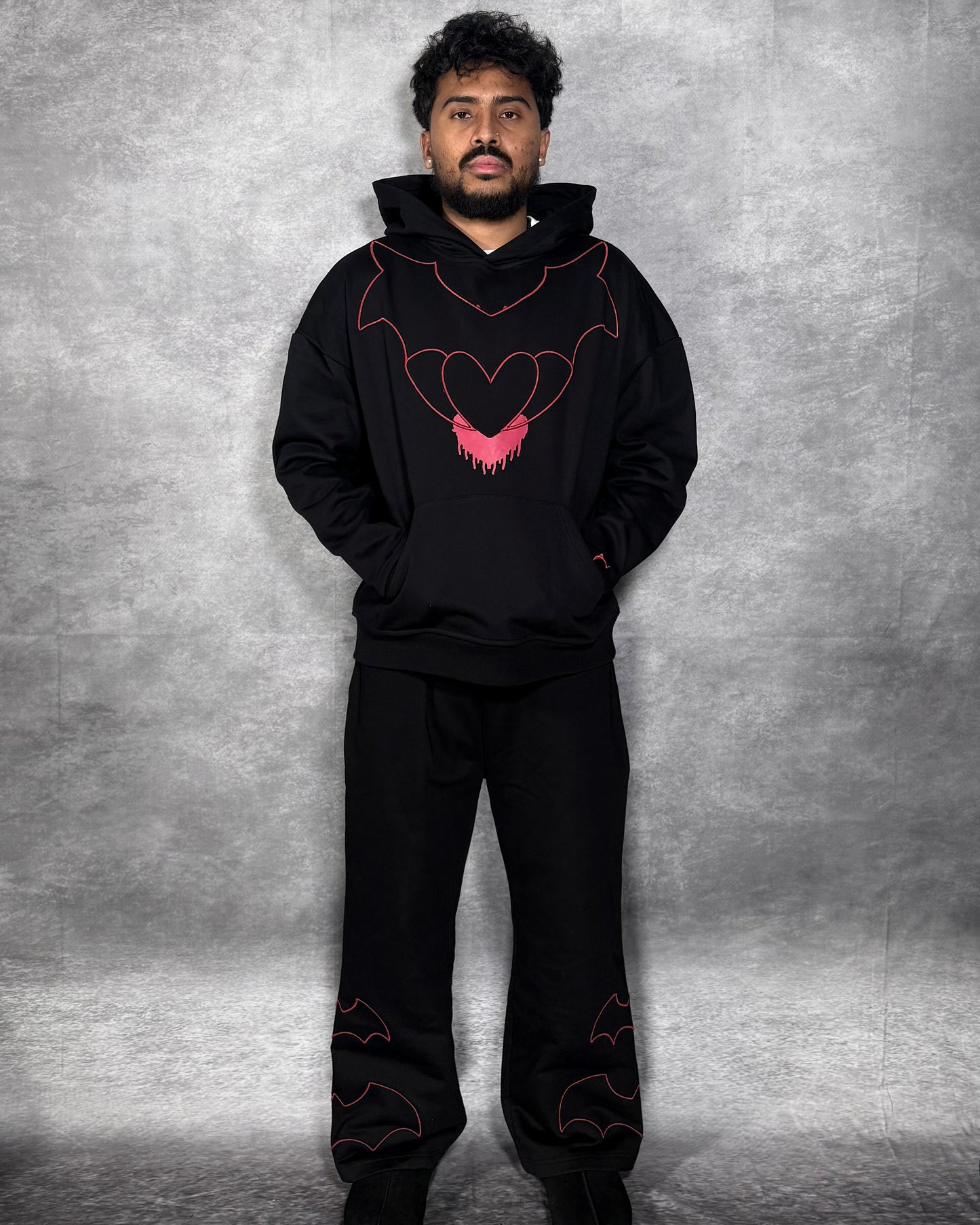 ETERNAL AFFECTION BAT SWEATPANTS