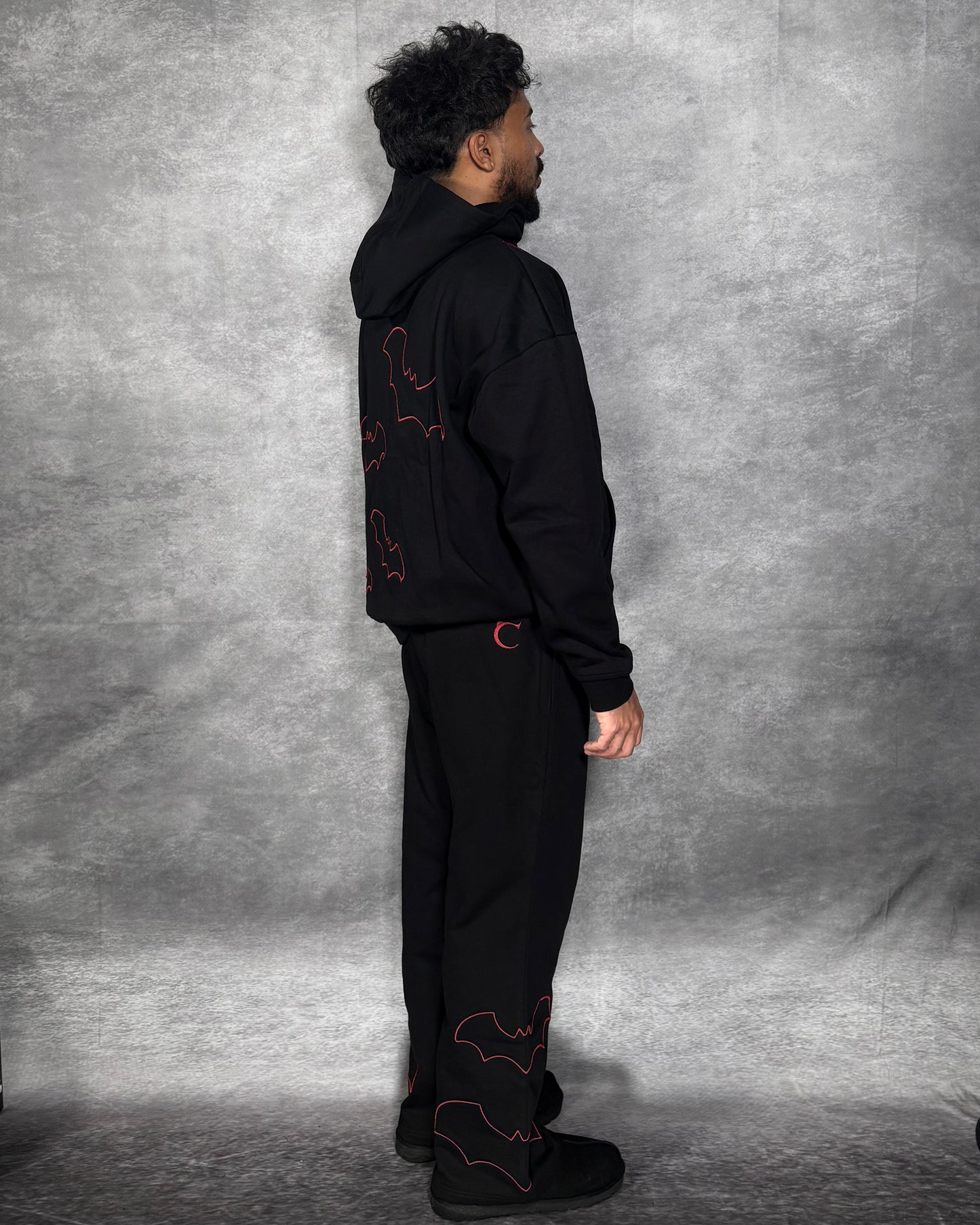 ETERNAL AFFECTION BAT SWEATPANTS