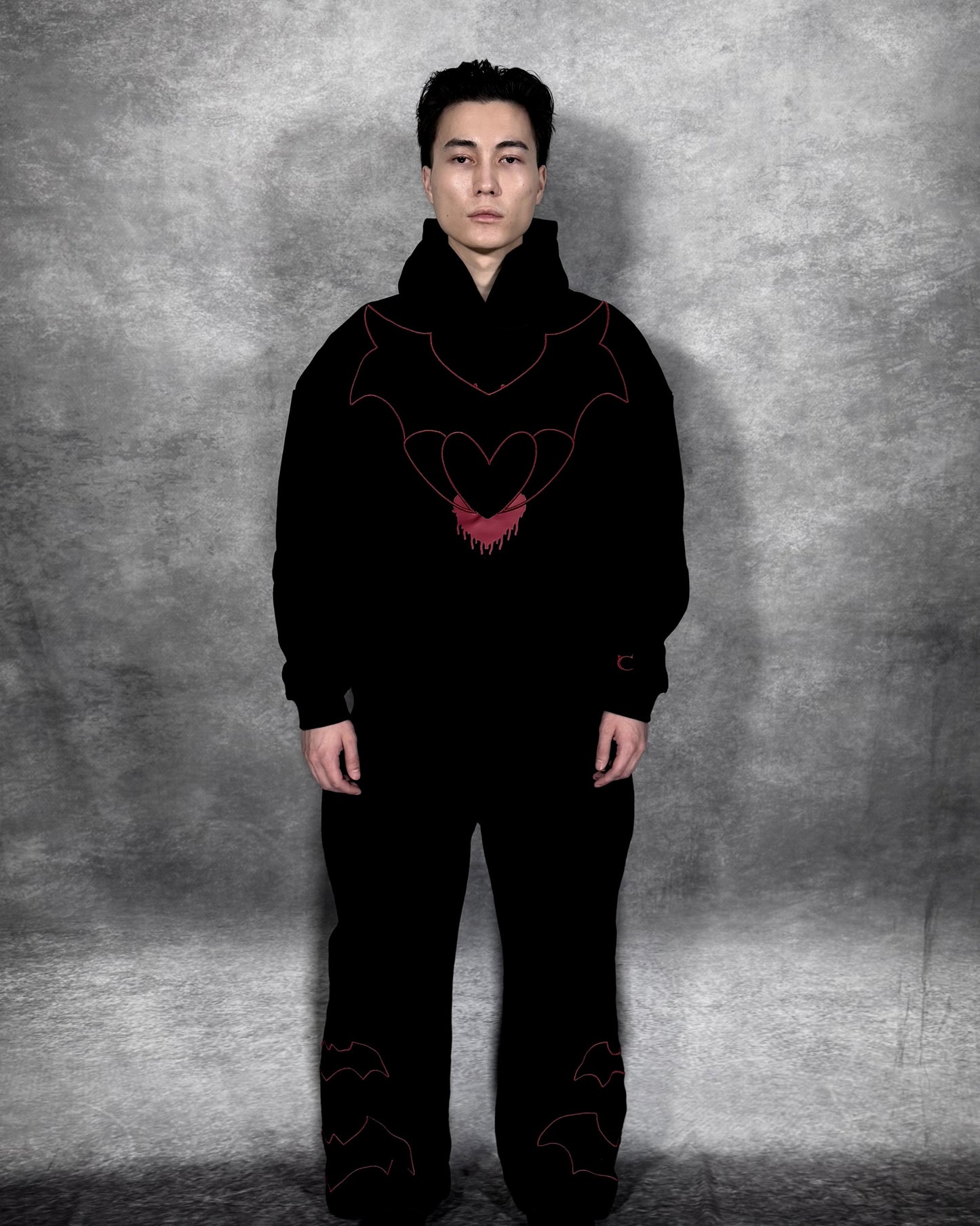 ETERNAL AFFECTION BAT SWEATPANTS